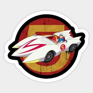 VINTAGE - Speed Racer Sticker